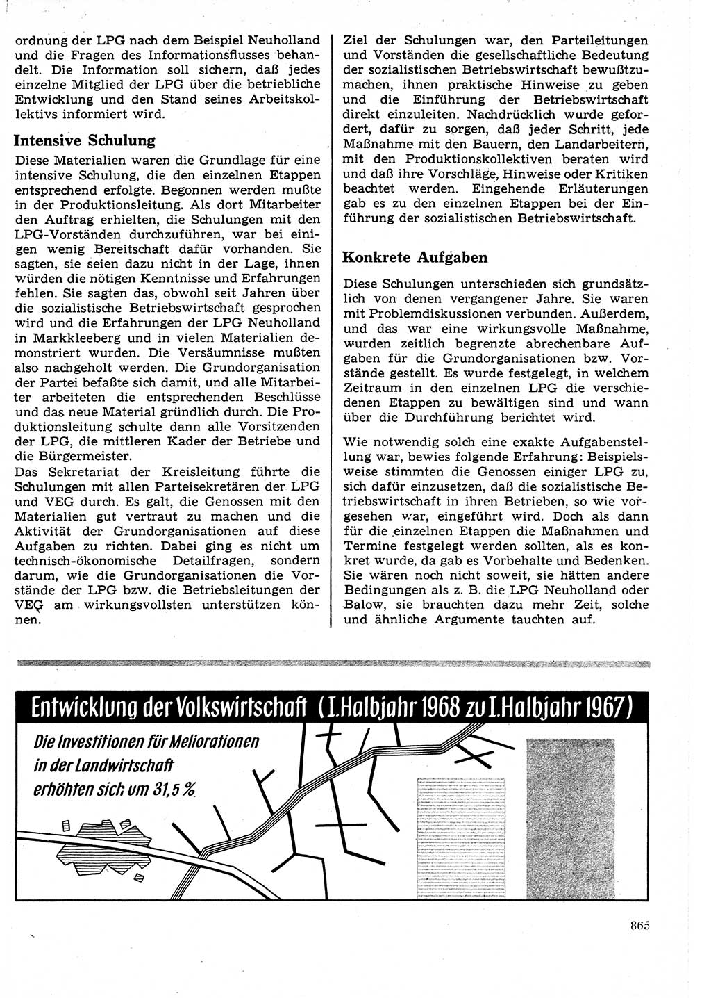 Neuer Weg (NW), Organ des Zentralkomitees (ZK) der SED (Sozialistische Einheitspartei Deutschlands) für Fragen des Parteilebens, 23. Jahrgang [Deutsche Demokratische Republik (DDR)] 1968, Seite 849 (NW ZK SED DDR 1968, S. 849)