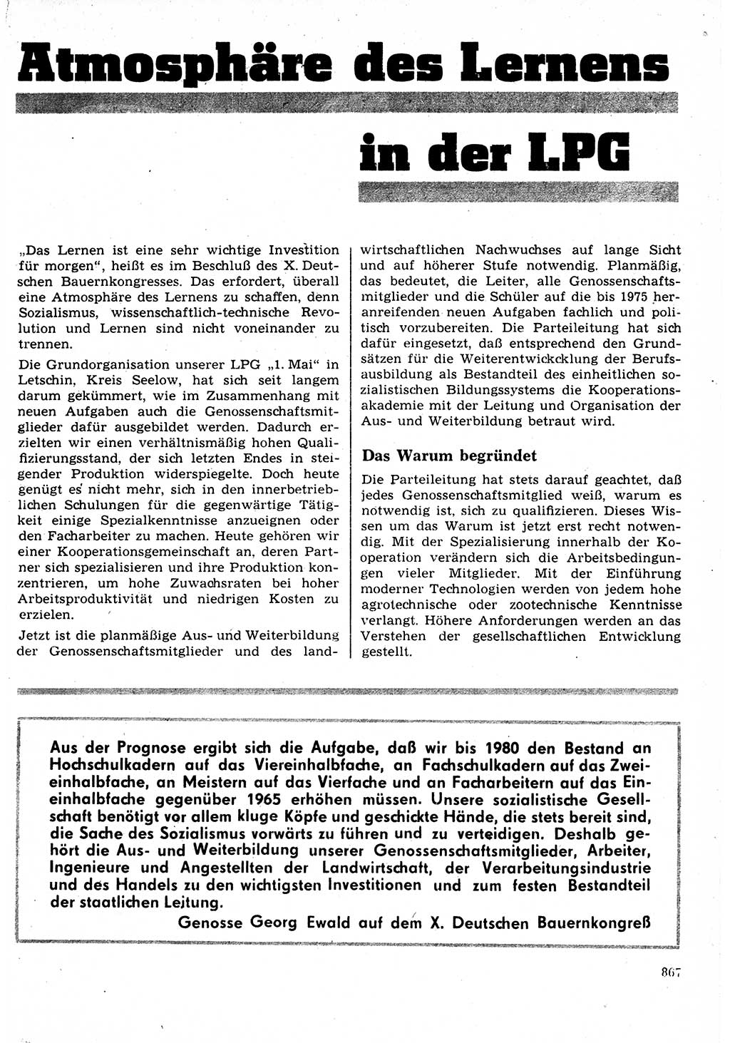 Neuer Weg (NW), Organ des Zentralkomitees (ZK) der SED (Sozialistische Einheitspartei Deutschlands) für Fragen des Parteilebens, 23. Jahrgang [Deutsche Demokratische Republik (DDR)] 1968, Seite 851 (NW ZK SED DDR 1968, S. 851)