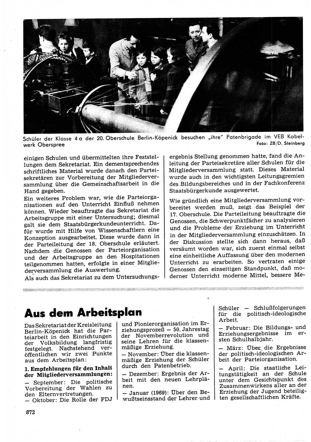 Neuer Weg (NW), Organ des Zentralkomitees (ZK) der SED (Sozialistische Einheitspartei Deutschlands) für Fragen des Parteilebens, 23. Jahrgang [Deutsche Demokratische Republik (DDR)] 1968, Seite 856 (NW ZK SED DDR 1968, S. 856)