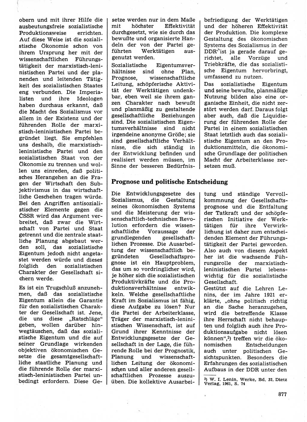 Neuer Weg (NW), Organ des Zentralkomitees (ZK) der SED (Sozialistische Einheitspartei Deutschlands) für Fragen des Parteilebens, 23. Jahrgang [Deutsche Demokratische Republik (DDR)] 1968, Seite 861 (NW ZK SED DDR 1968, S. 861)