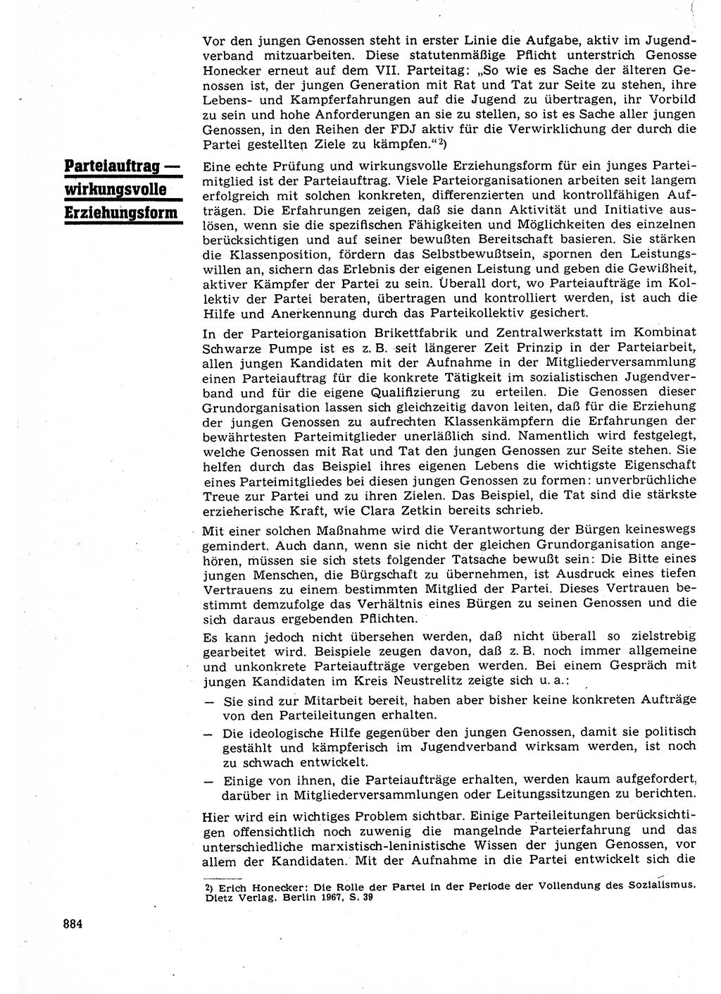 Neuer Weg (NW), Organ des Zentralkomitees (ZK) der SED (Sozialistische Einheitspartei Deutschlands) für Fragen des Parteilebens, 23. Jahrgang [Deutsche Demokratische Republik (DDR)] 1968, Seite 868 (NW ZK SED DDR 1968, S. 868)