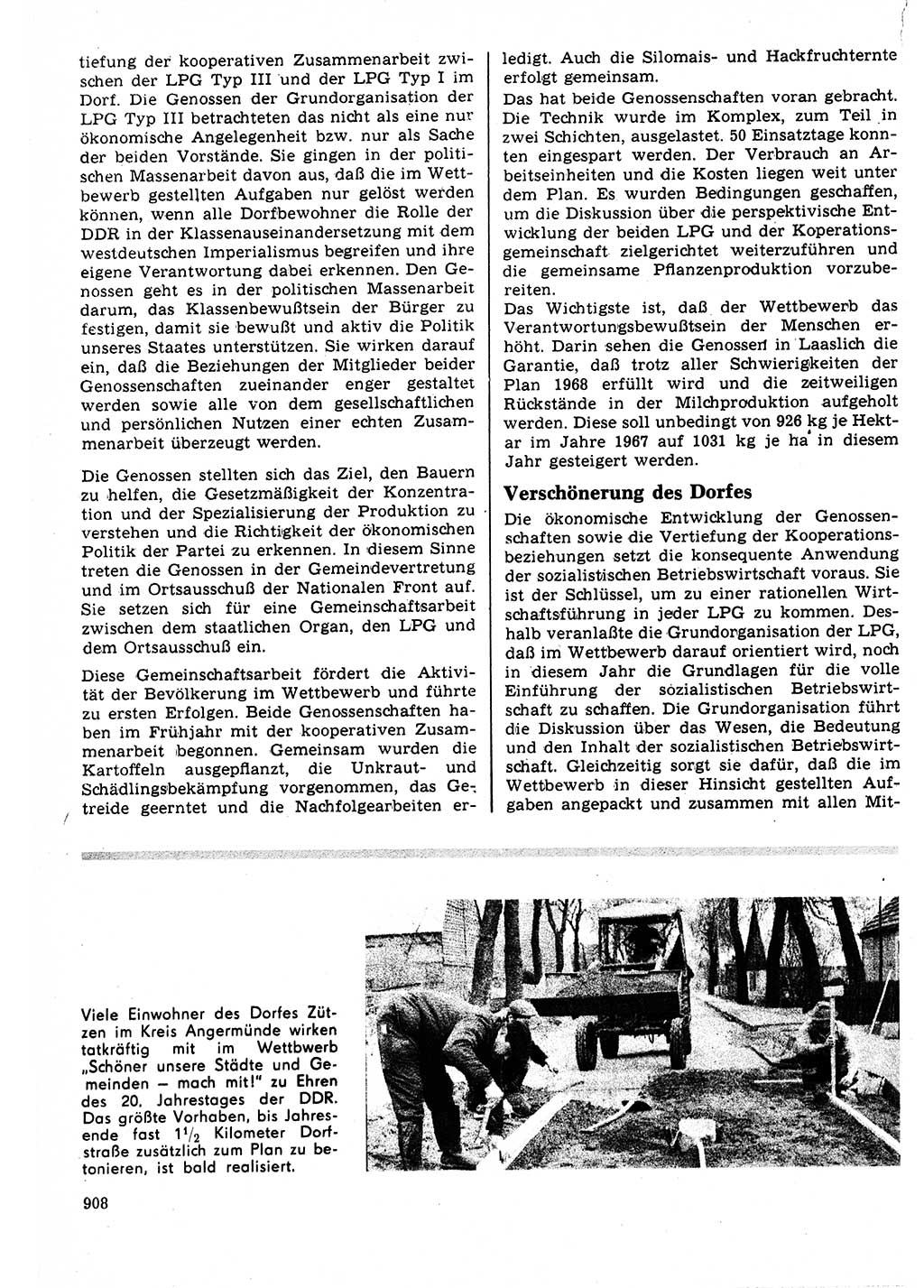 Neuer Weg (NW), Organ des Zentralkomitees (ZK) der SED (Sozialistische Einheitspartei Deutschlands) für Fragen des Parteilebens, 23. Jahrgang [Deutsche Demokratische Republik (DDR)] 1968, Seite 892 (NW ZK SED DDR 1968, S. 892)