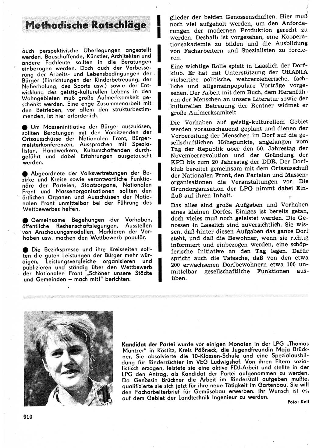 Neuer Weg (NW), Organ des Zentralkomitees (ZK) der SED (Sozialistische Einheitspartei Deutschlands) für Fragen des Parteilebens, 23. Jahrgang [Deutsche Demokratische Republik (DDR)] 1968, Seite 894 (NW ZK SED DDR 1968, S. 894)