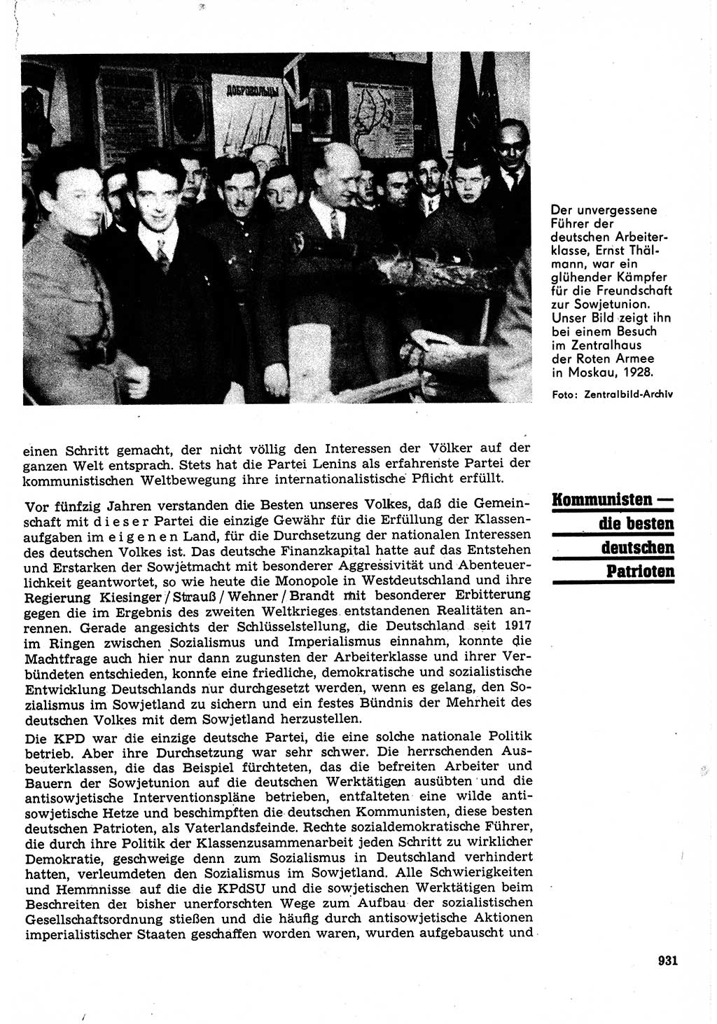 Neuer Weg (NW), Organ des Zentralkomitees (ZK) der SED (Sozialistische Einheitspartei Deutschlands) für Fragen des Parteilebens, 23. Jahrgang [Deutsche Demokratische Republik (DDR)] 1968, Seite 915 (NW ZK SED DDR 1968, S. 915)