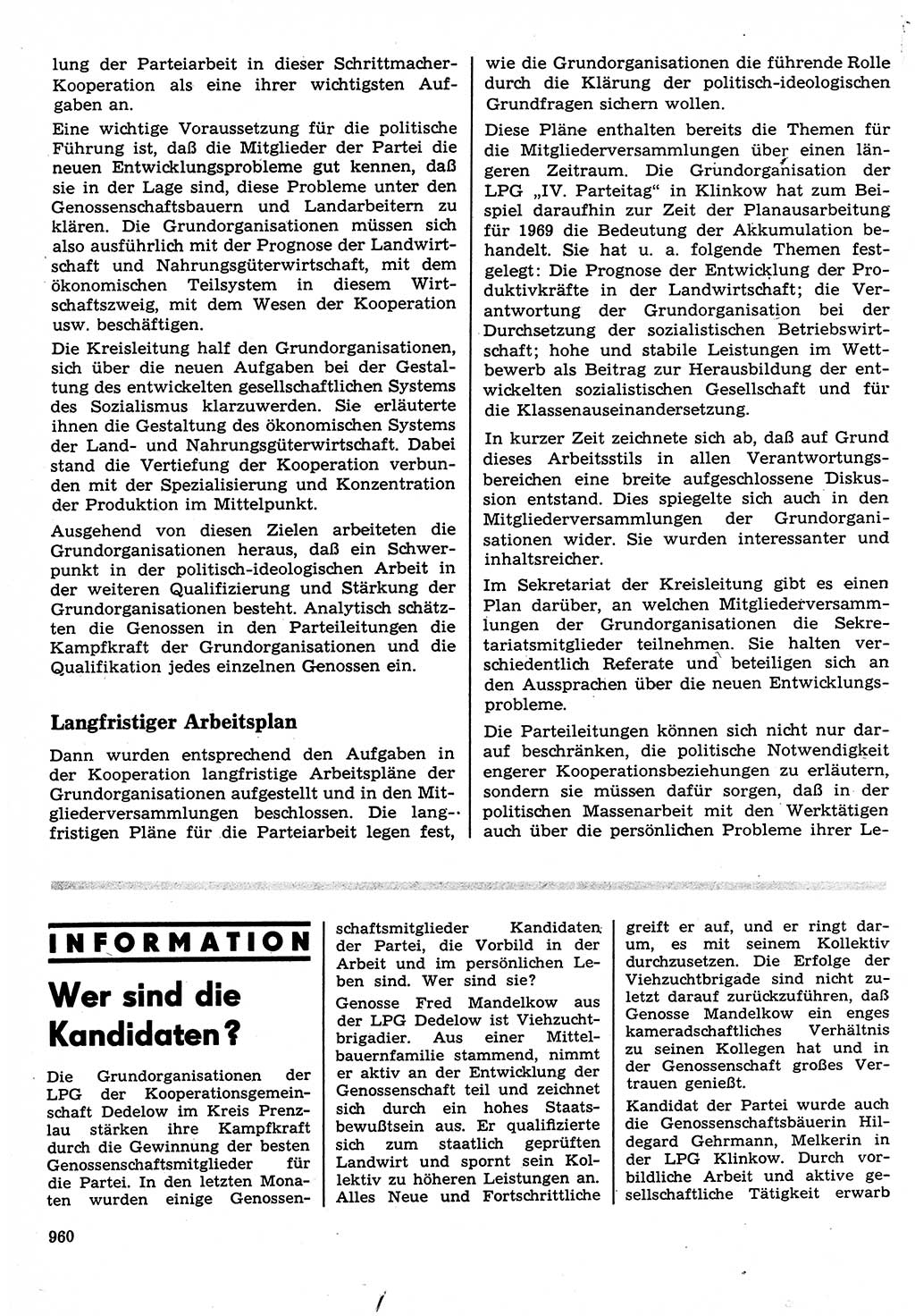 Neuer Weg (NW), Organ des Zentralkomitees (ZK) der SED (Sozialistische Einheitspartei Deutschlands) für Fragen des Parteilebens, 23. Jahrgang [Deutsche Demokratische Republik (DDR)] 1968, Seite 944 (NW ZK SED DDR 1968, S. 944)