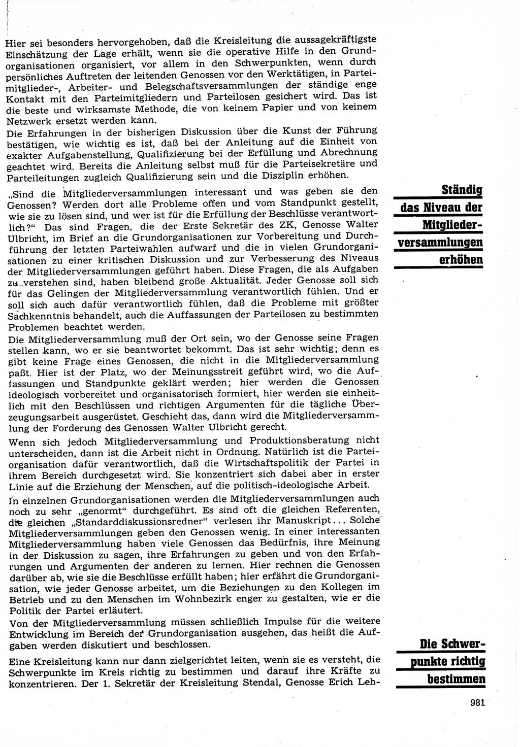 Neuer Weg (NW), Organ des Zentralkomitees (ZK) der SED (Sozialistische Einheitspartei Deutschlands) für Fragen des Parteilebens, 23. Jahrgang [Deutsche Demokratische Republik (DDR)] 1968, Seite 965 (NW ZK SED DDR 1968, S. 965)