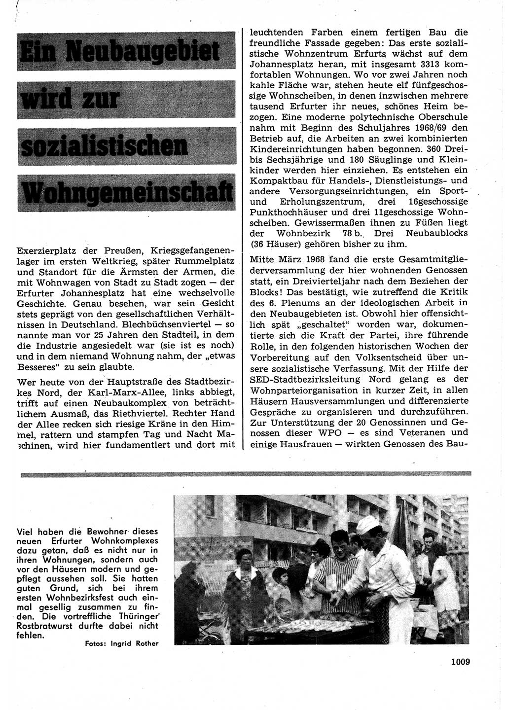 Neuer Weg (NW), Organ des Zentralkomitees (ZK) der SED (Sozialistische Einheitspartei Deutschlands) für Fragen des Parteilebens, 23. Jahrgang [Deutsche Demokratische Republik (DDR)] 1968, Seite 993 (NW ZK SED DDR 1968, S. 993)