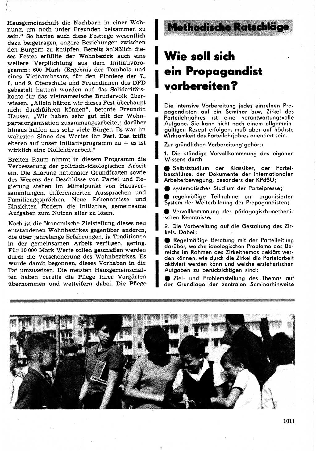 Neuer Weg (NW), Organ des Zentralkomitees (ZK) der SED (Sozialistische Einheitspartei Deutschlands) für Fragen des Parteilebens, 23. Jahrgang [Deutsche Demokratische Republik (DDR)] 1968, Seite 995 (NW ZK SED DDR 1968, S. 995)