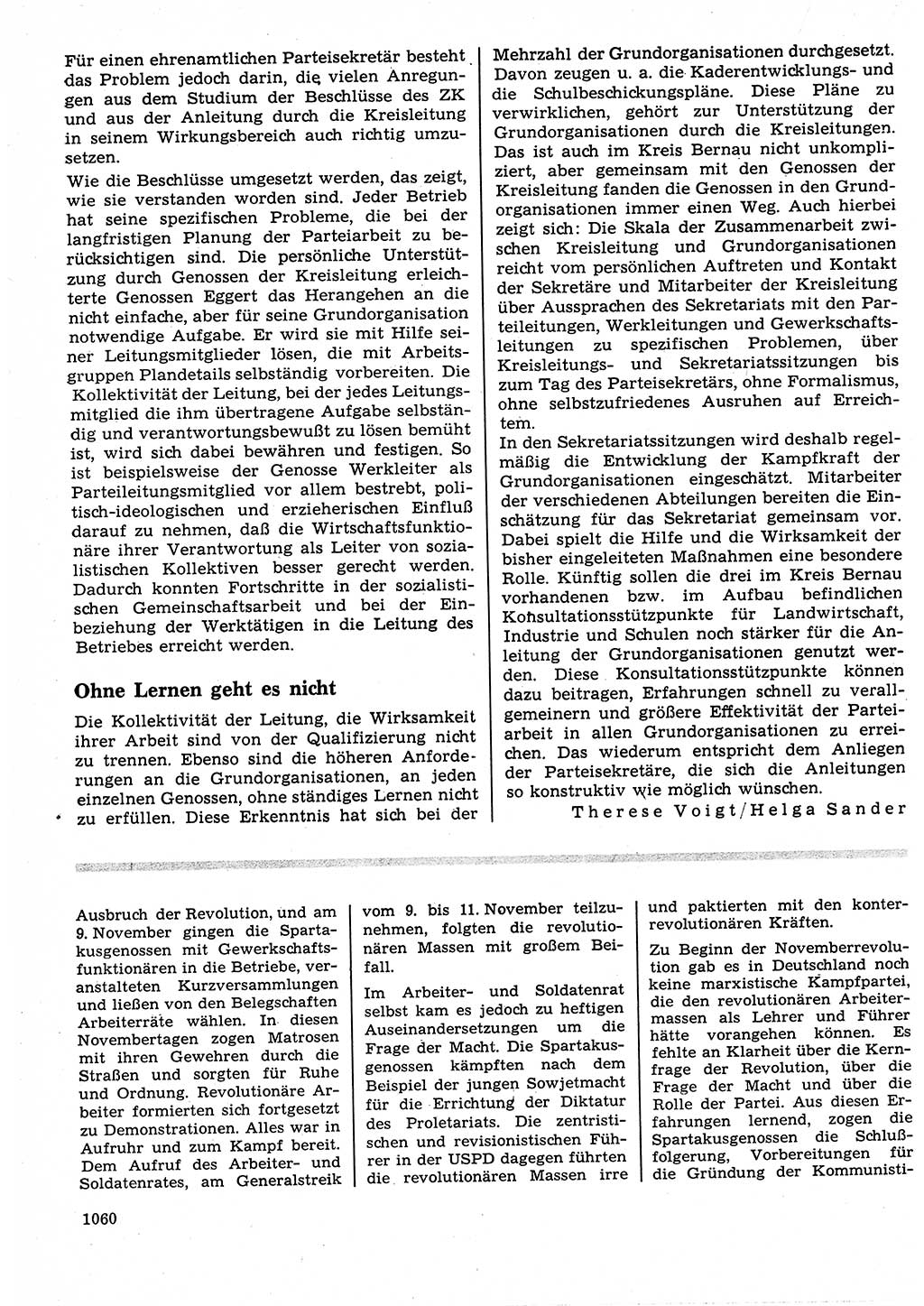 Neuer Weg (NW), Organ des Zentralkomitees (ZK) der SED (Sozialistische Einheitspartei Deutschlands) für Fragen des Parteilebens, 23. Jahrgang [Deutsche Demokratische Republik (DDR)] 1968, Seite 1044 (NW ZK SED DDR 1968, S. 1044)