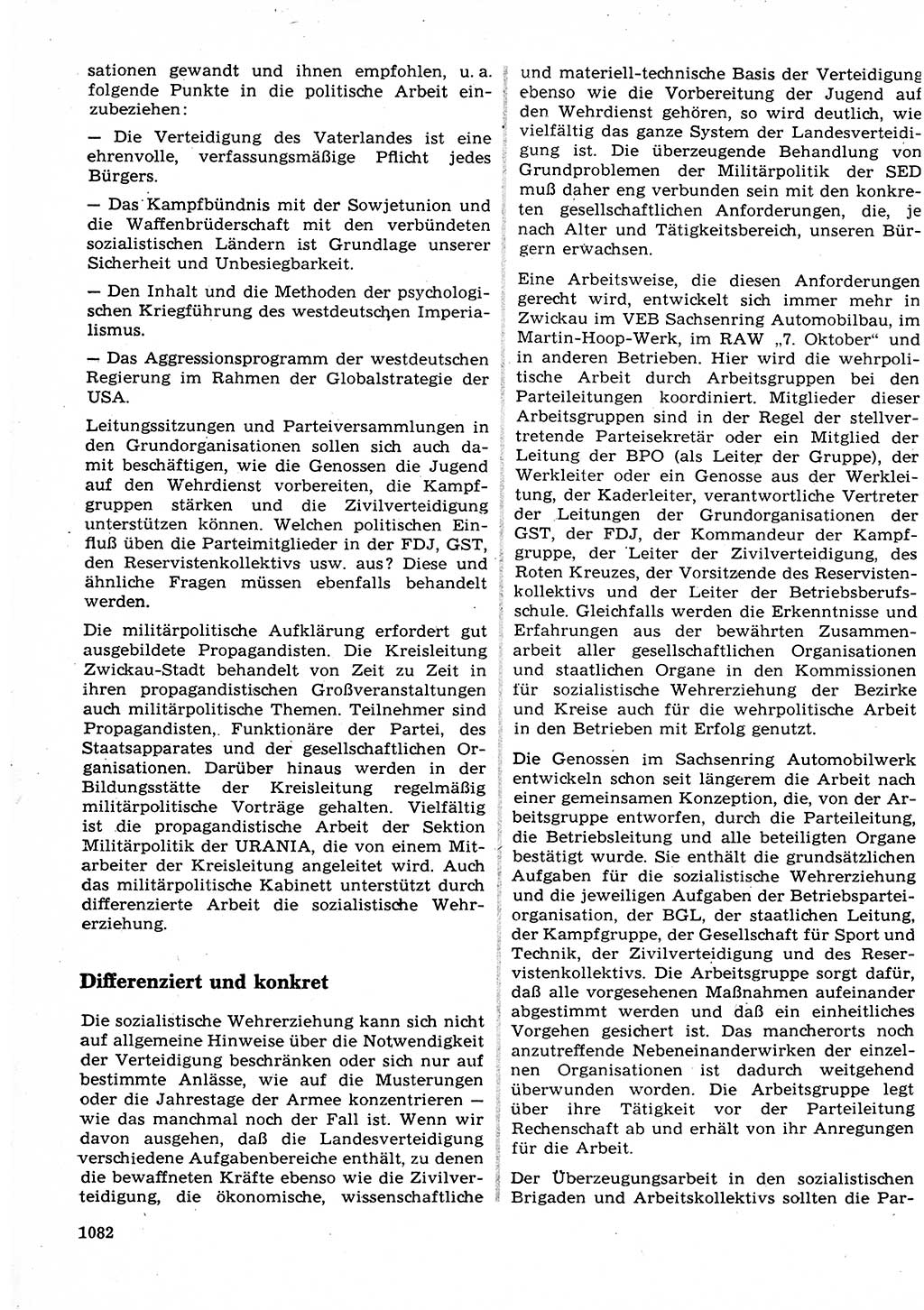 Neuer Weg (NW), Organ des Zentralkomitees (ZK) der SED (Sozialistische Einheitspartei Deutschlands) für Fragen des Parteilebens, 23. Jahrgang [Deutsche Demokratische Republik (DDR)] 1968, Seite 1066 (NW ZK SED DDR 1968, S. 1066)