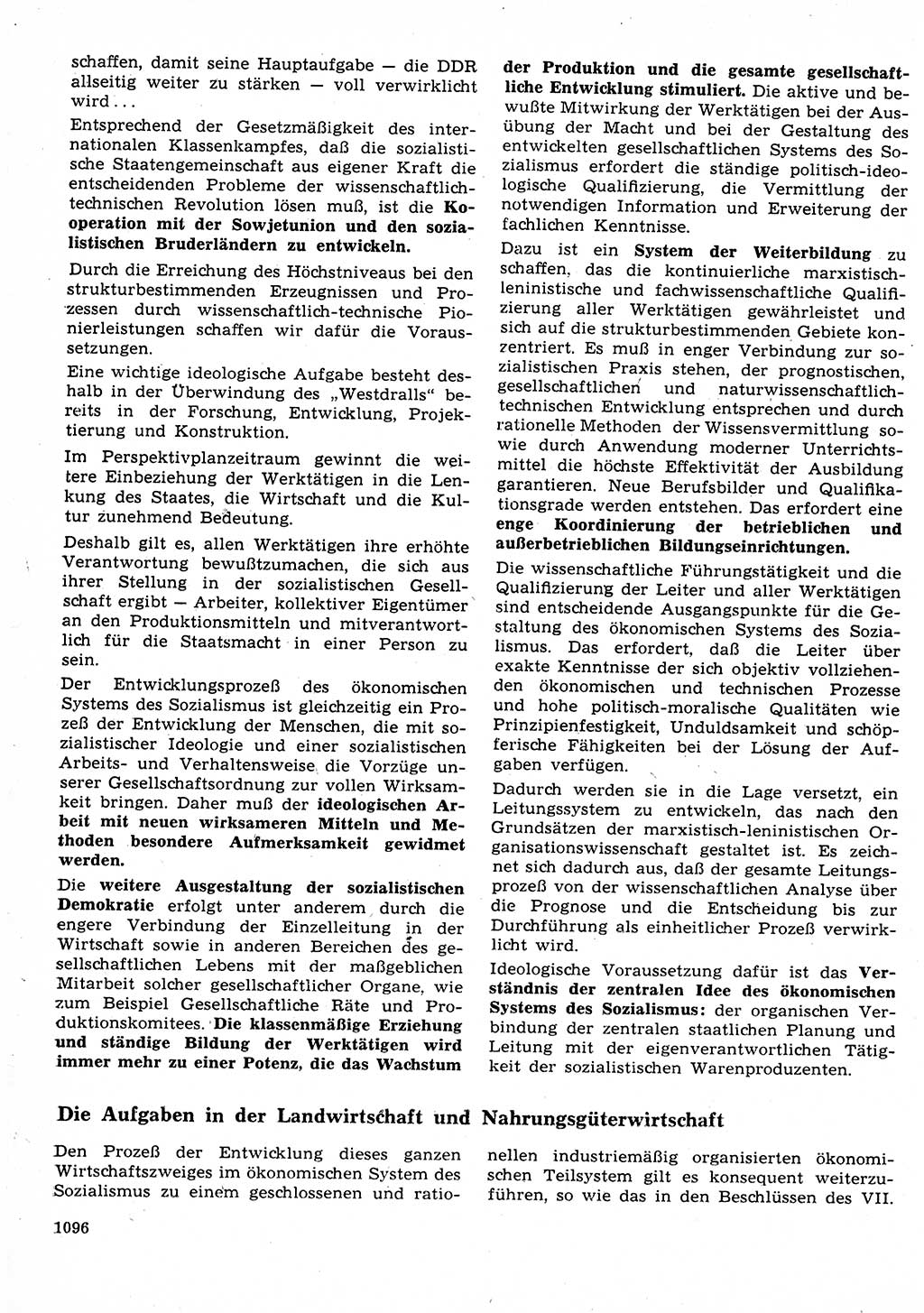 Neuer Weg (NW), Organ des Zentralkomitees (ZK) der SED (Sozialistische Einheitspartei Deutschlands) für Fragen des Parteilebens, 23. Jahrgang [Deutsche Demokratische Republik (DDR)] 1968, Seite 1080 (NW ZK SED DDR 1968, S. 1080)