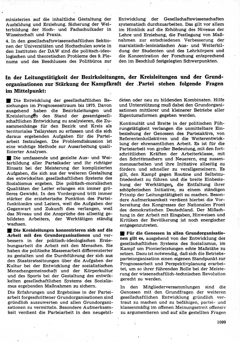 Neuer Weg (NW), Organ des Zentralkomitees (ZK) der SED (Sozialistische Einheitspartei Deutschlands) für Fragen des Parteilebens, 23. Jahrgang [Deutsche Demokratische Republik (DDR)] 1968, Seite 1083 (NW ZK SED DDR 1968, S. 1083)