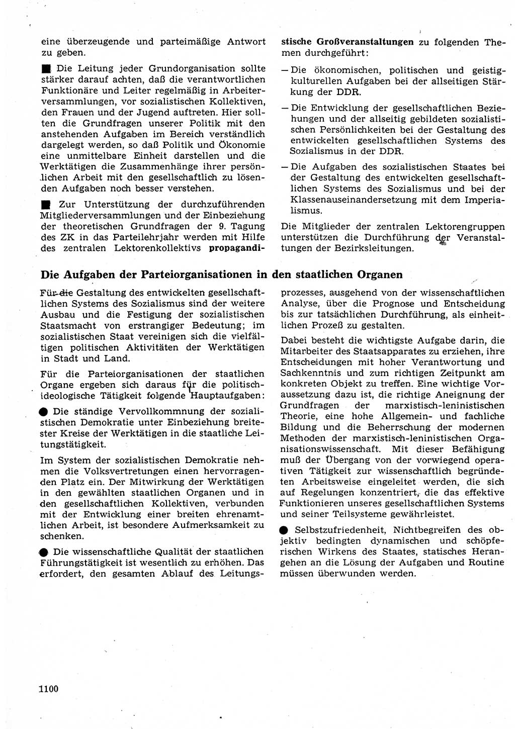 Neuer Weg (NW), Organ des Zentralkomitees (ZK) der SED (Sozialistische Einheitspartei Deutschlands) für Fragen des Parteilebens, 23. Jahrgang [Deutsche Demokratische Republik (DDR)] 1968, Seite 1084 (NW ZK SED DDR 1968, S. 1084)