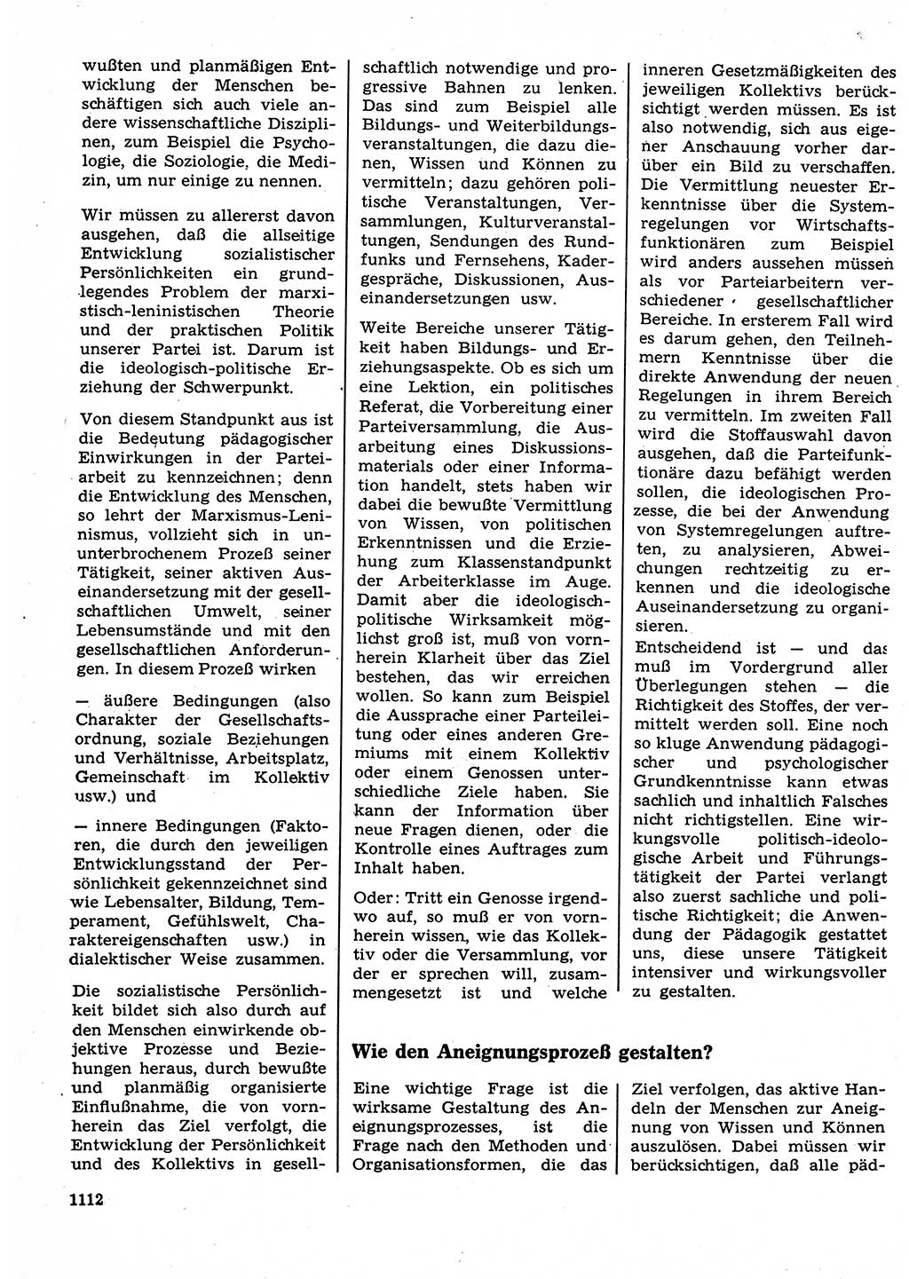 Neuer Weg (NW), Organ des Zentralkomitees (ZK) der SED (Sozialistische Einheitspartei Deutschlands) für Fragen des Parteilebens, 23. Jahrgang [Deutsche Demokratische Republik (DDR)] 1968, Seite 1096 (NW ZK SED DDR 1968, S. 1096)