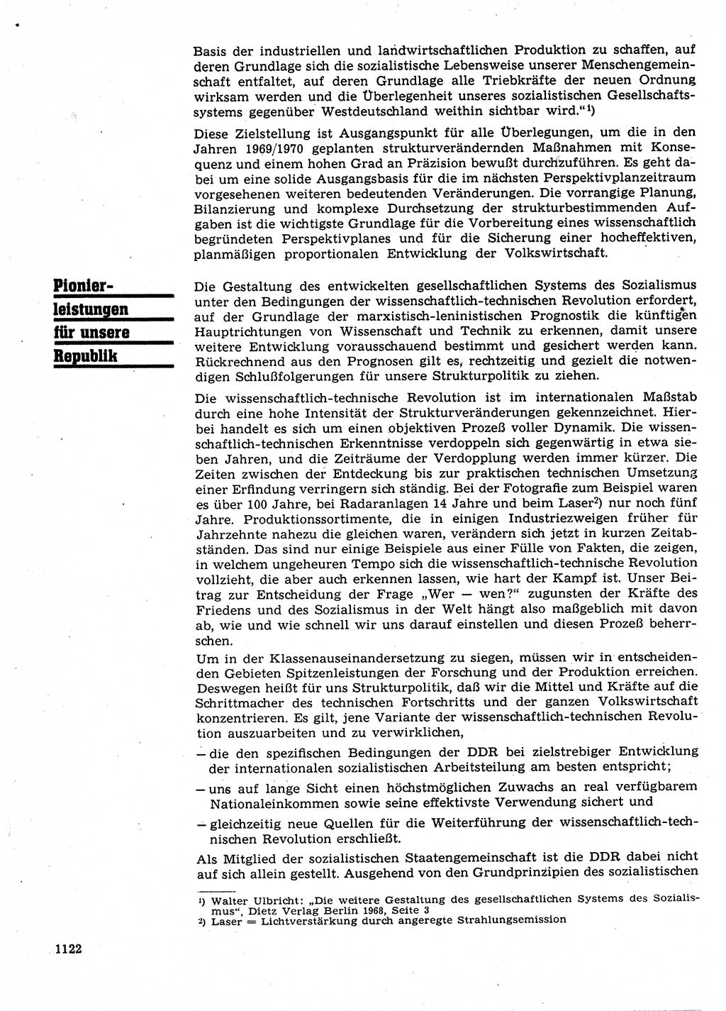 Neuer Weg (NW), Organ des Zentralkomitees (ZK) der SED (Sozialistische Einheitspartei Deutschlands) für Fragen des Parteilebens, 23. Jahrgang [Deutsche Demokratische Republik (DDR)] 1968, Seite 1106 (NW ZK SED DDR 1968, S. 1106)