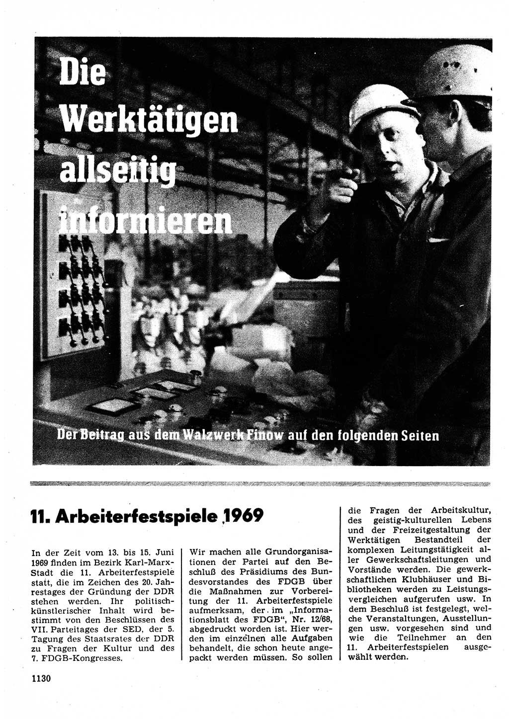 Neuer Weg (NW), Organ des Zentralkomitees (ZK) der SED (Sozialistische Einheitspartei Deutschlands) für Fragen des Parteilebens, 23. Jahrgang [Deutsche Demokratische Republik (DDR)] 1968, Seite 1114 (NW ZK SED DDR 1968, S. 1114)