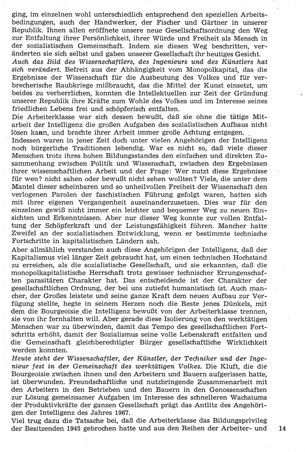 Staat und Recht (StuR), 17. Jahrgang [Deutsche Demokratische Republik (DDR)] 1968, Seite 14 (StuR DDR 1968, S. 14)