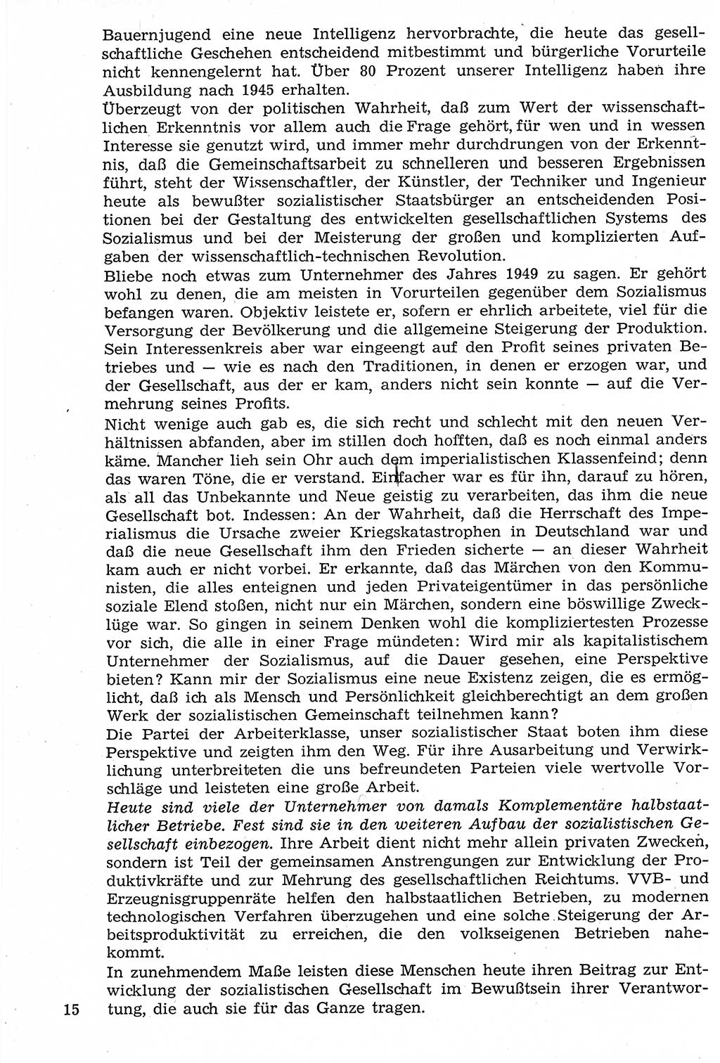 Staat und Recht (StuR), 17. Jahrgang [Deutsche Demokratische Republik (DDR)] 1968, Seite 15 (StuR DDR 1968, S. 15)