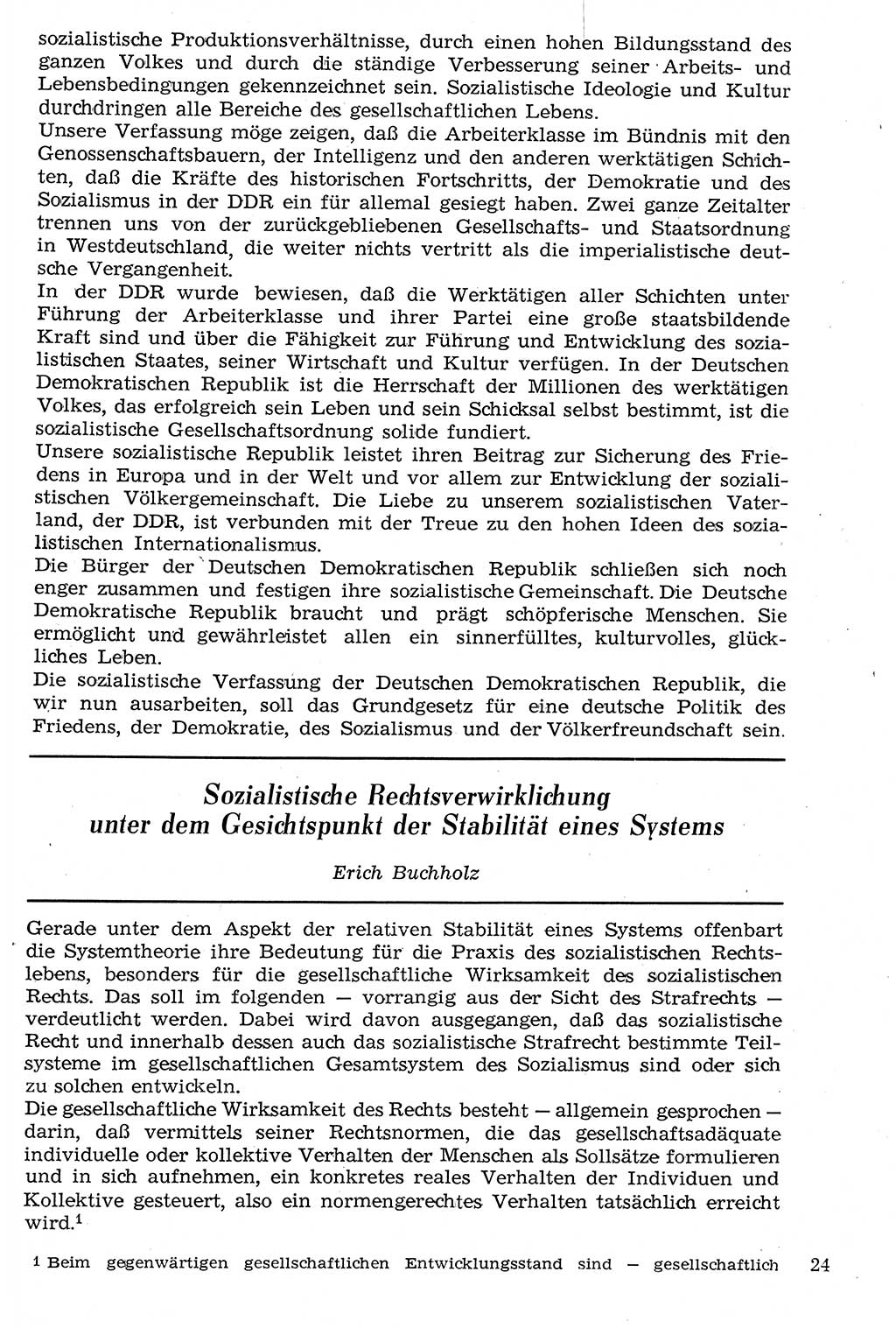 Staat und Recht (StuR), 17. Jahrgang [Deutsche Demokratische Republik (DDR)] 1968, Seite 24 (StuR DDR 1968, S. 24)