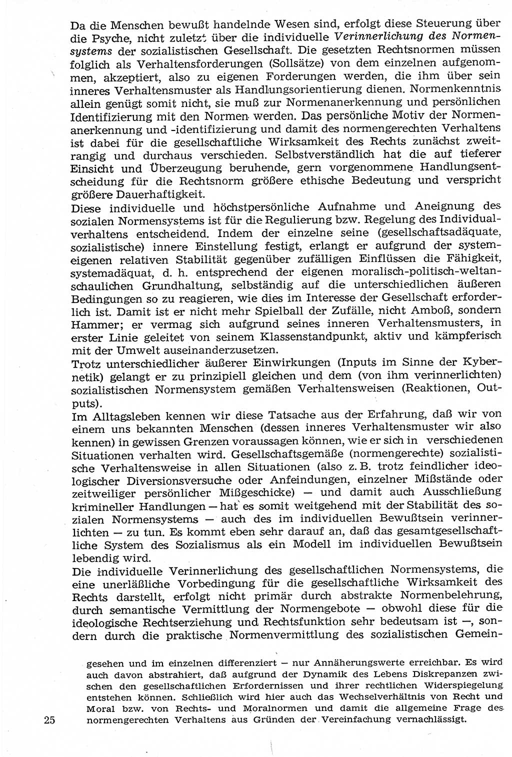 Staat und Recht (StuR), 17. Jahrgang [Deutsche Demokratische Republik (DDR)] 1968, Seite 25 (StuR DDR 1968, S. 25)