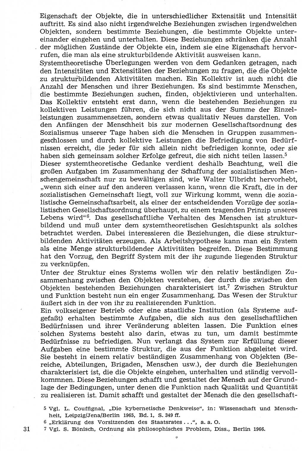 Staat und Recht (StuR), 17. Jahrgang [Deutsche Demokratische Republik (DDR)] 1968, Seite 31 (StuR DDR 1968, S. 31)
