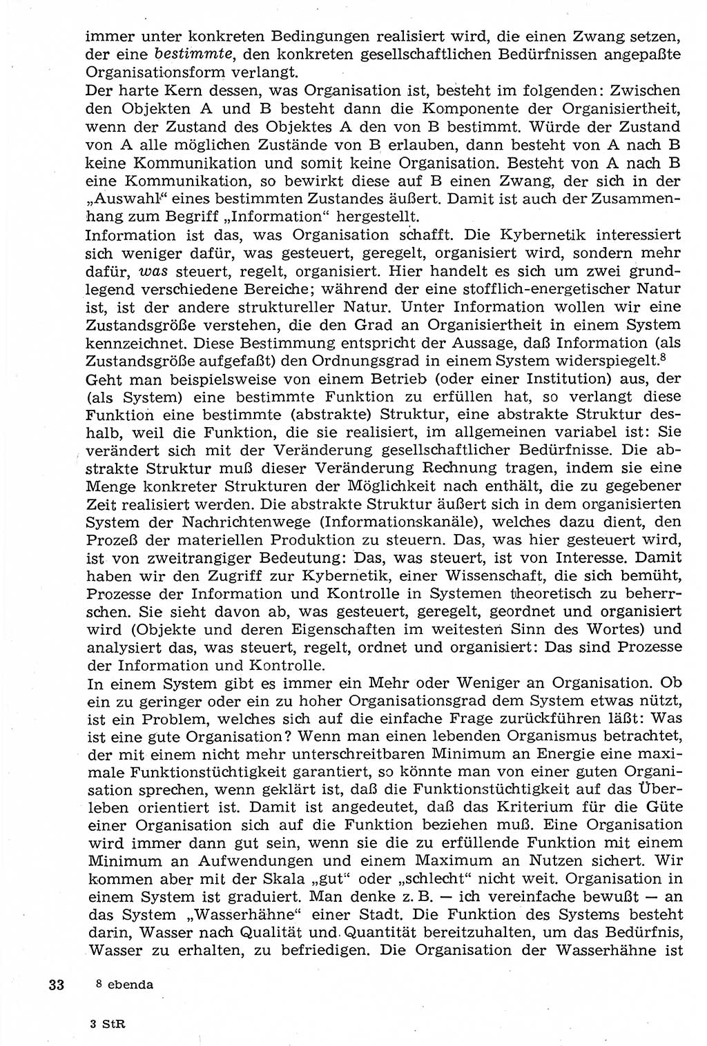 Staat und Recht (StuR), 17. Jahrgang [Deutsche Demokratische Republik (DDR)] 1968, Seite 33 (StuR DDR 1968, S. 33)