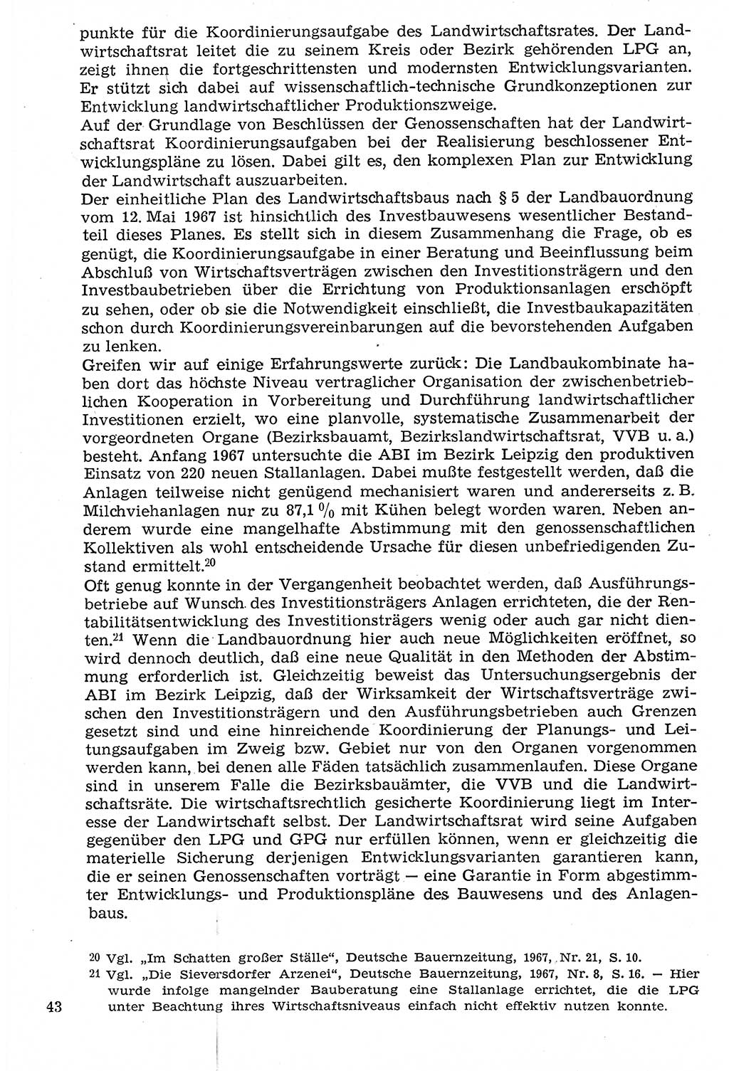 Staat und Recht (StuR), 17. Jahrgang [Deutsche Demokratische Republik (DDR)] 1968, Seite 43 (StuR DDR 1968, S. 43)