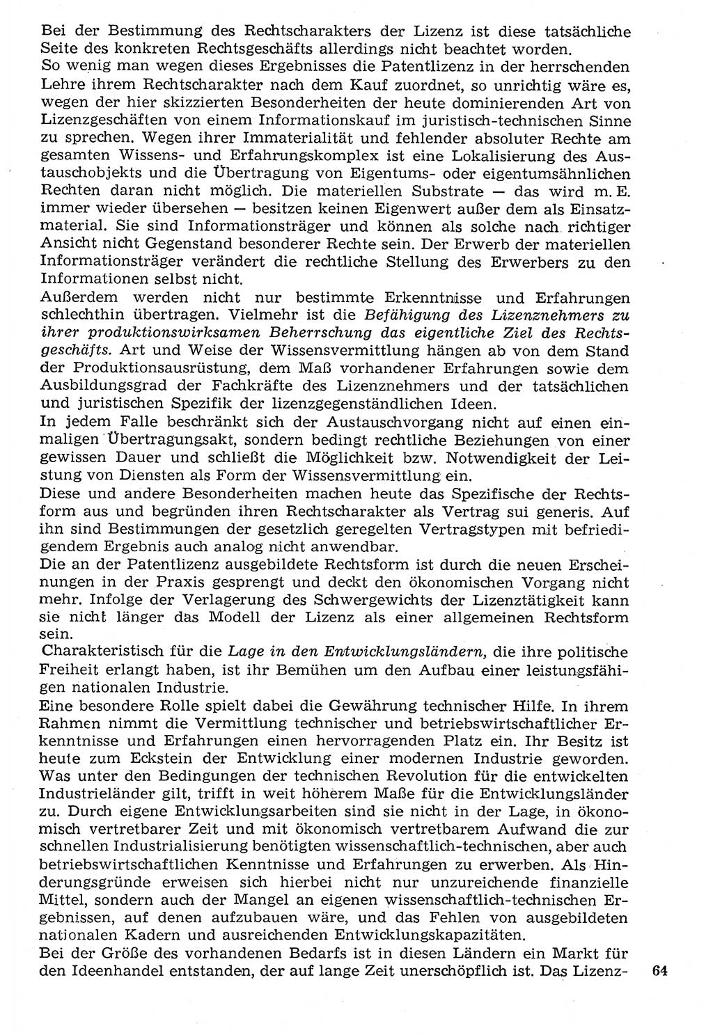 Staat und Recht (StuR), 17. Jahrgang [Deutsche Demokratische Republik (DDR)] 1968, Seite 64 (StuR DDR 1968, S. 64)