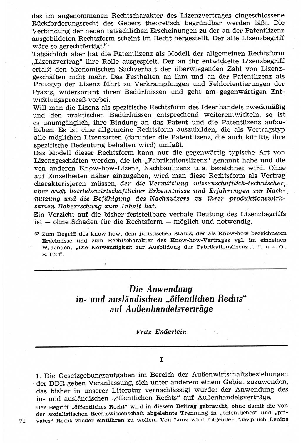 Staat und Recht (StuR), 17. Jahrgang [Deutsche Demokratische Republik (DDR)] 1968, Seite 71 (StuR DDR 1968, S. 71)