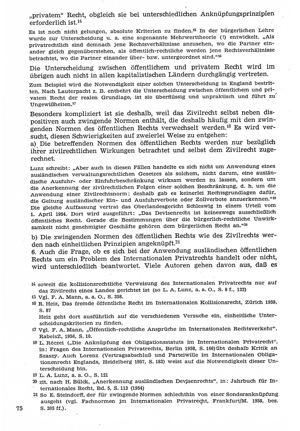 Staat und Recht (StuR), 17. Jahrgang [Deutsche Demokratische Republik (DDR)] 1968, Seite 75 (StuR DDR 1968, S. 75)