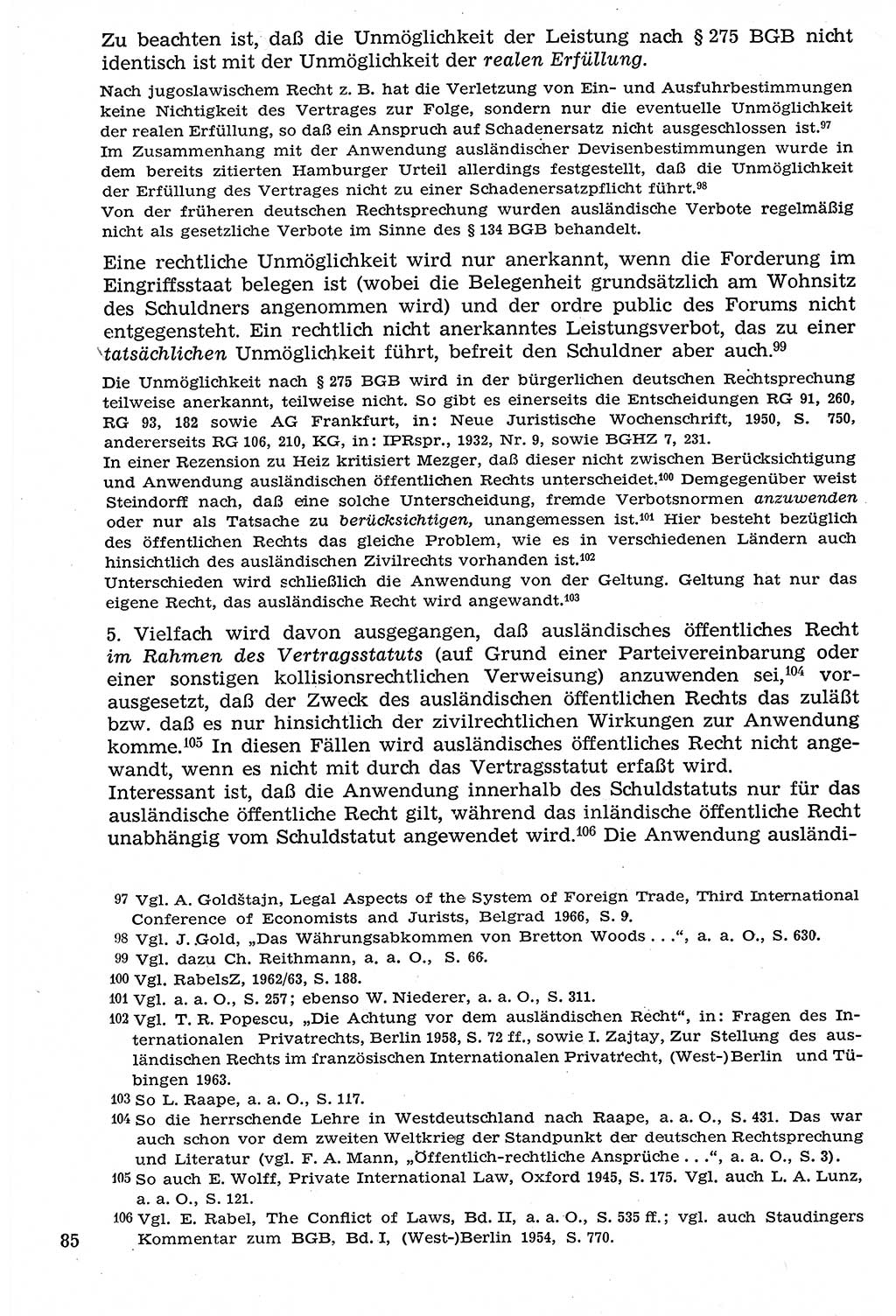 Staat und Recht (StuR), 17. Jahrgang [Deutsche Demokratische Republik (DDR)] 1968, Seite 85 (StuR DDR 1968, S. 85)