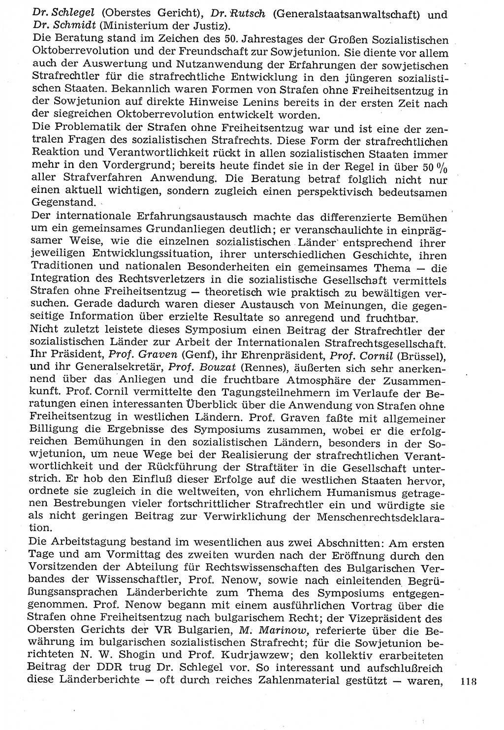 Staat und Recht (StuR), 17. Jahrgang [Deutsche Demokratische Republik (DDR)] 1968, Seite 118 (StuR DDR 1968, S. 118)