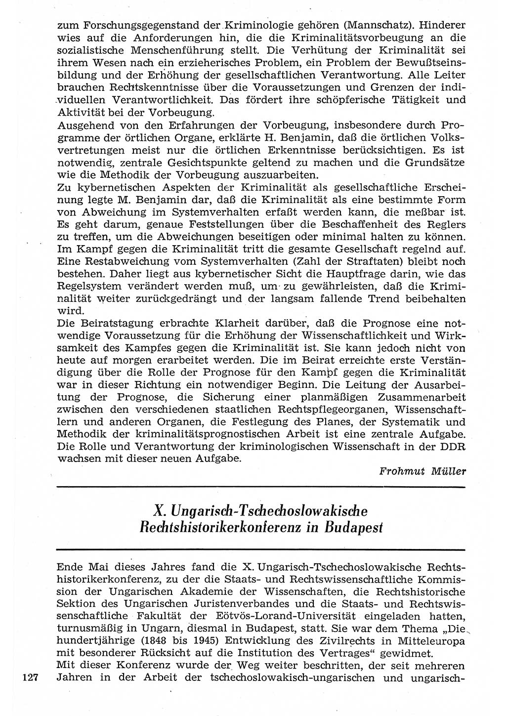 Staat und Recht (StuR), 17. Jahrgang [Deutsche Demokratische Republik (DDR)] 1968, Seite 127 (StuR DDR 1968, S. 127)