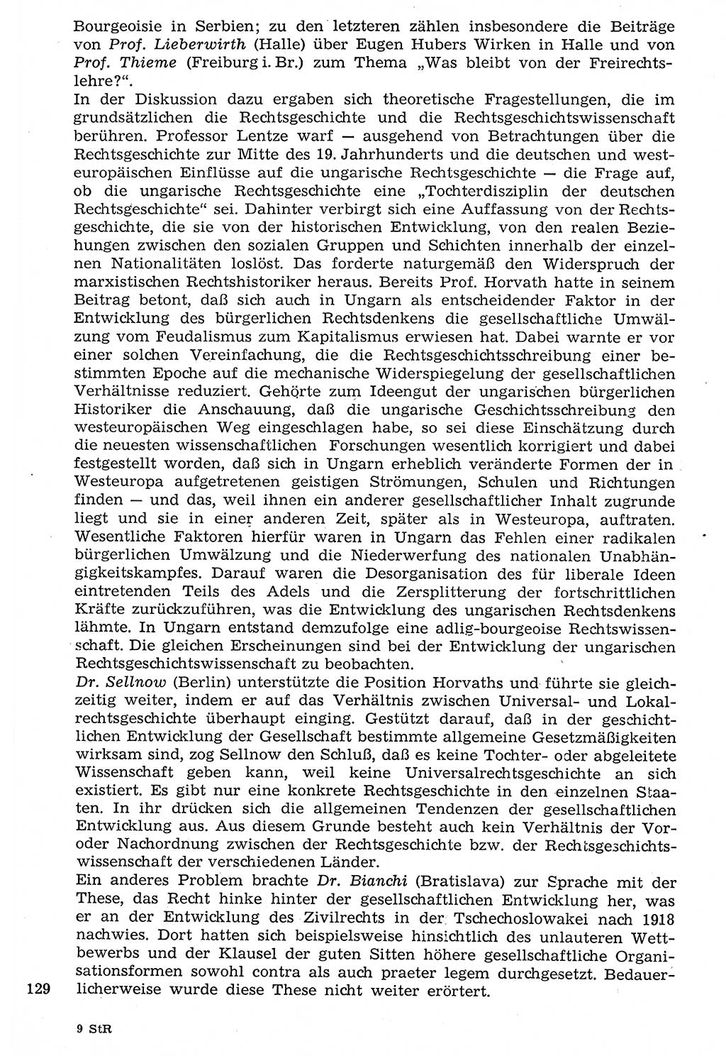 Staat und Recht (StuR), 17. Jahrgang [Deutsche Demokratische Republik (DDR)] 1968, Seite 129 (StuR DDR 1968, S. 129)