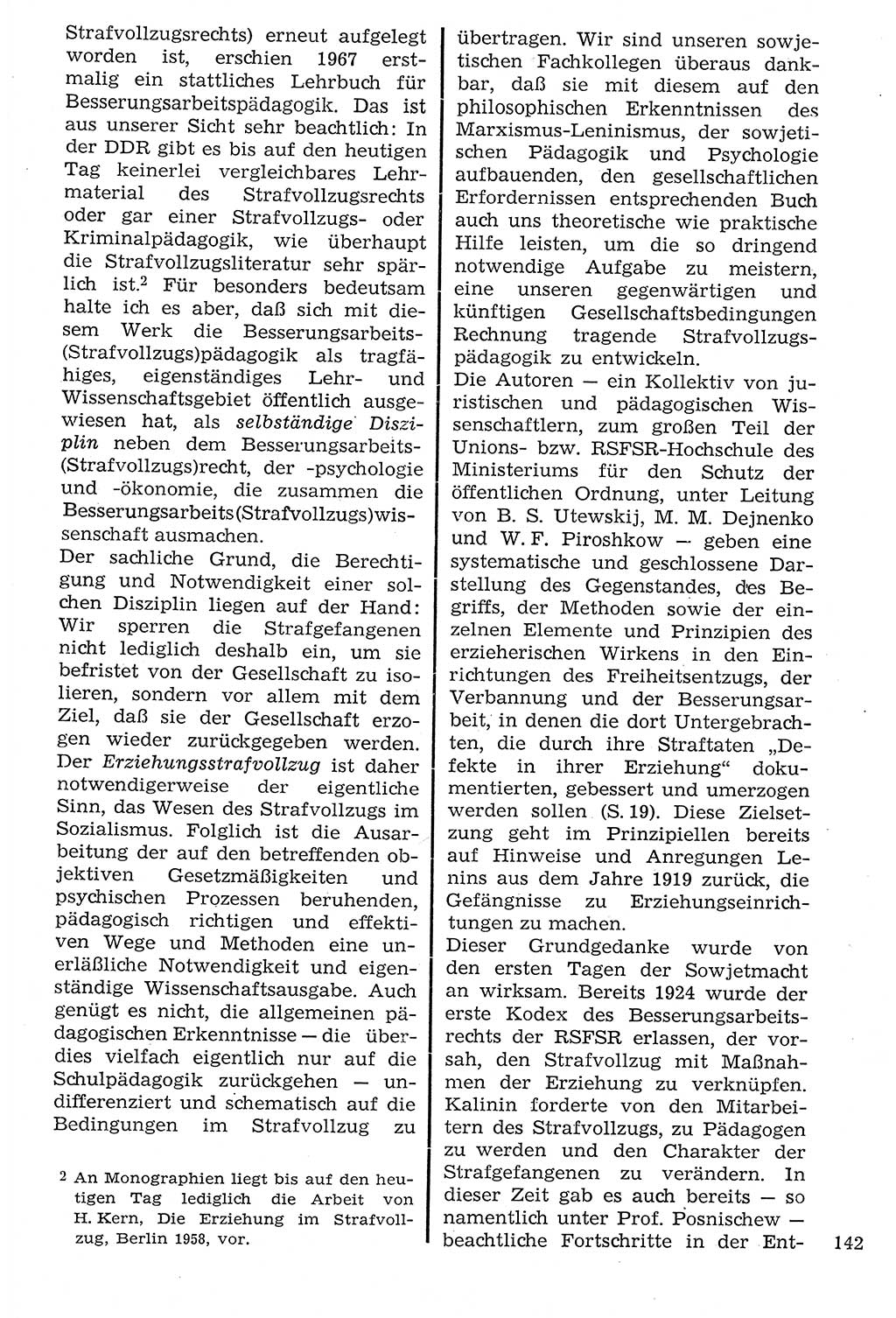 Staat und Recht (StuR), 17. Jahrgang [Deutsche Demokratische Republik (DDR)] 1968, Seite 142 (StuR DDR 1968, S. 142)