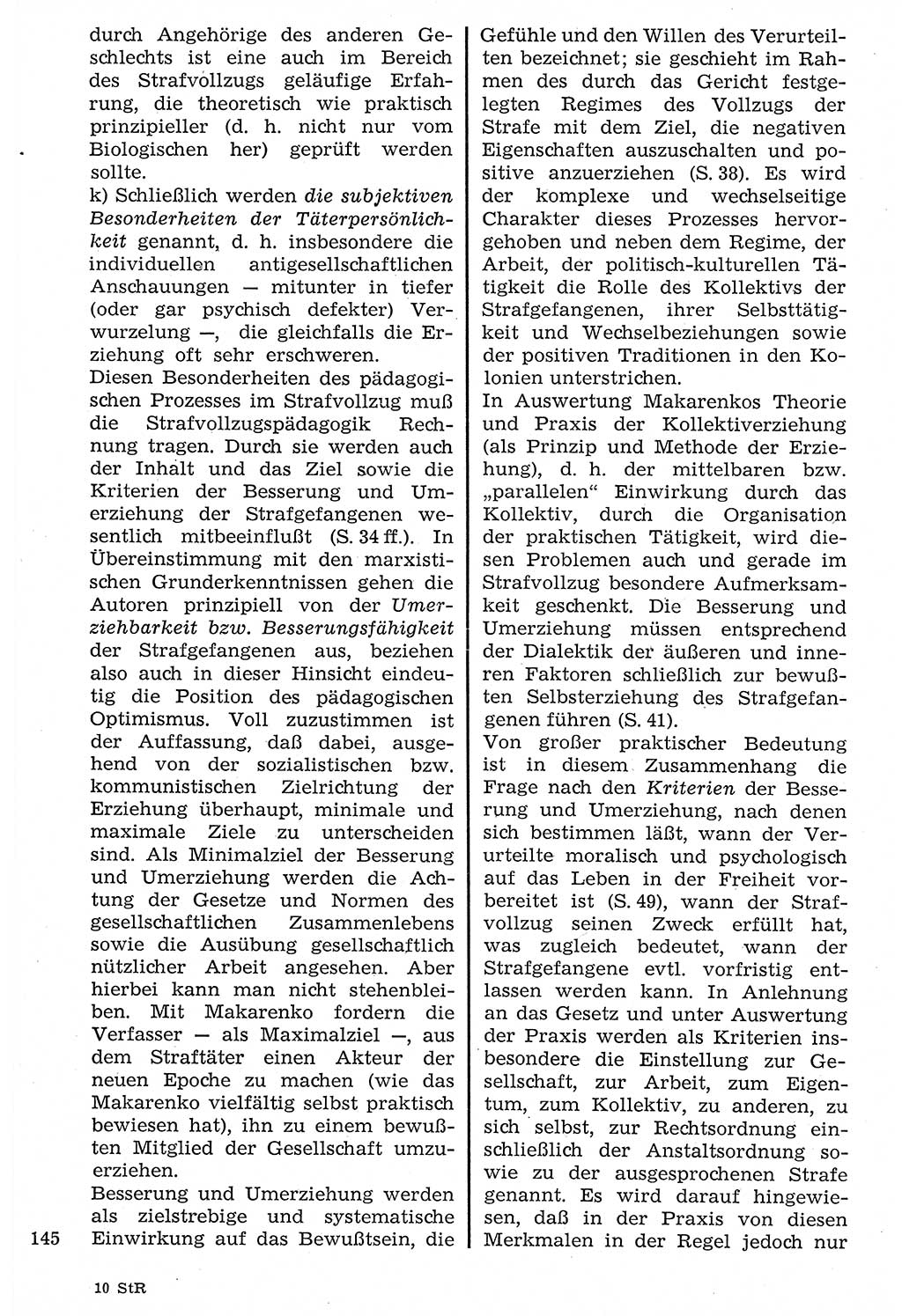 Staat und Recht (StuR), 17. Jahrgang [Deutsche Demokratische Republik (DDR)] 1968, Seite 145 (StuR DDR 1968, S. 145)