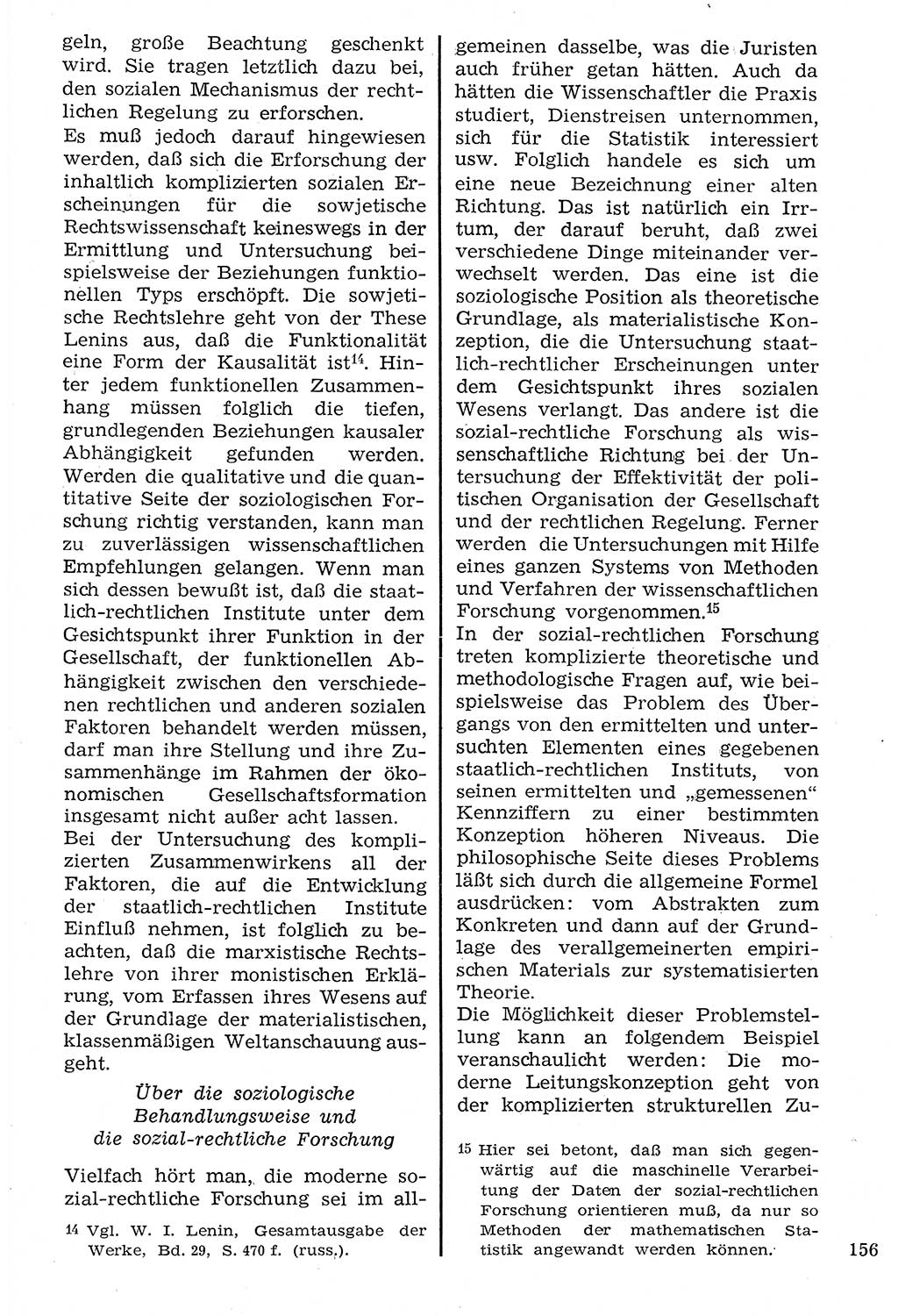 Staat und Recht (StuR), 17. Jahrgang [Deutsche Demokratische Republik (DDR)] 1968, Seite 156 (StuR DDR 1968, S. 156)