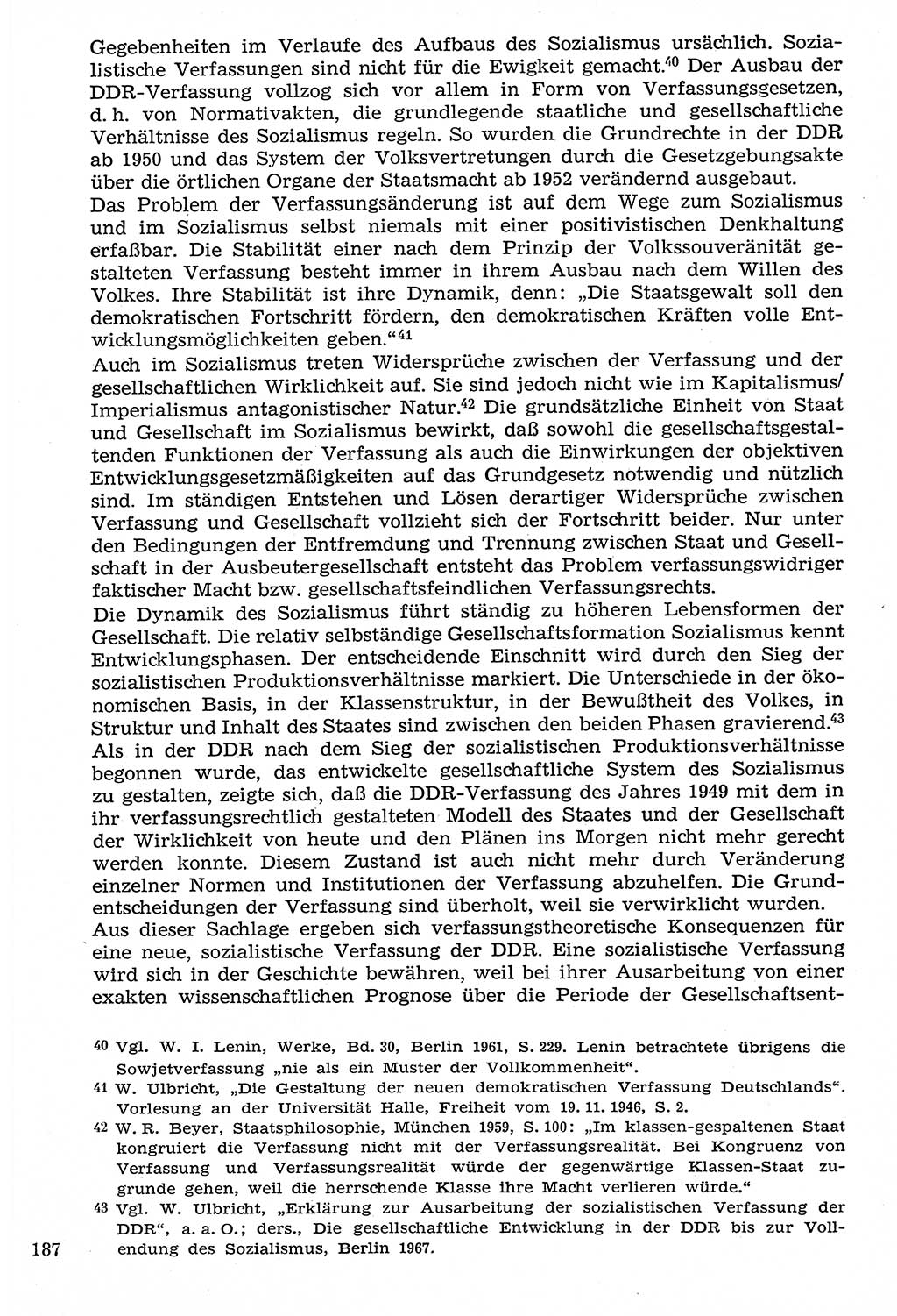 Staat und Recht (StuR), 17. Jahrgang [Deutsche Demokratische Republik (DDR)] 1968, Seite 187 (StuR DDR 1968, S. 187)