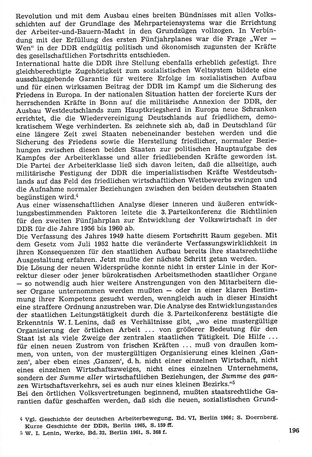 Staat und Recht (StuR), 17. Jahrgang [Deutsche Demokratische Republik (DDR)] 1968, Seite 196 (StuR DDR 1968, S. 196)