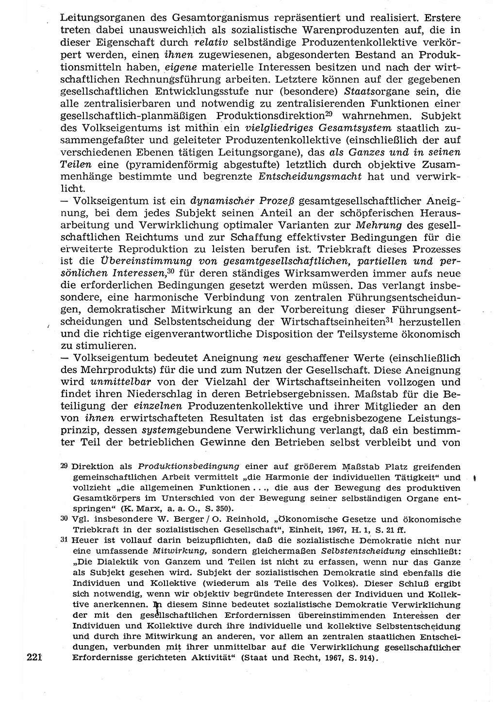 Staat und Recht (StuR), 17. Jahrgang [Deutsche Demokratische Republik (DDR)] 1968, Seite 221 (StuR DDR 1968, S. 221)