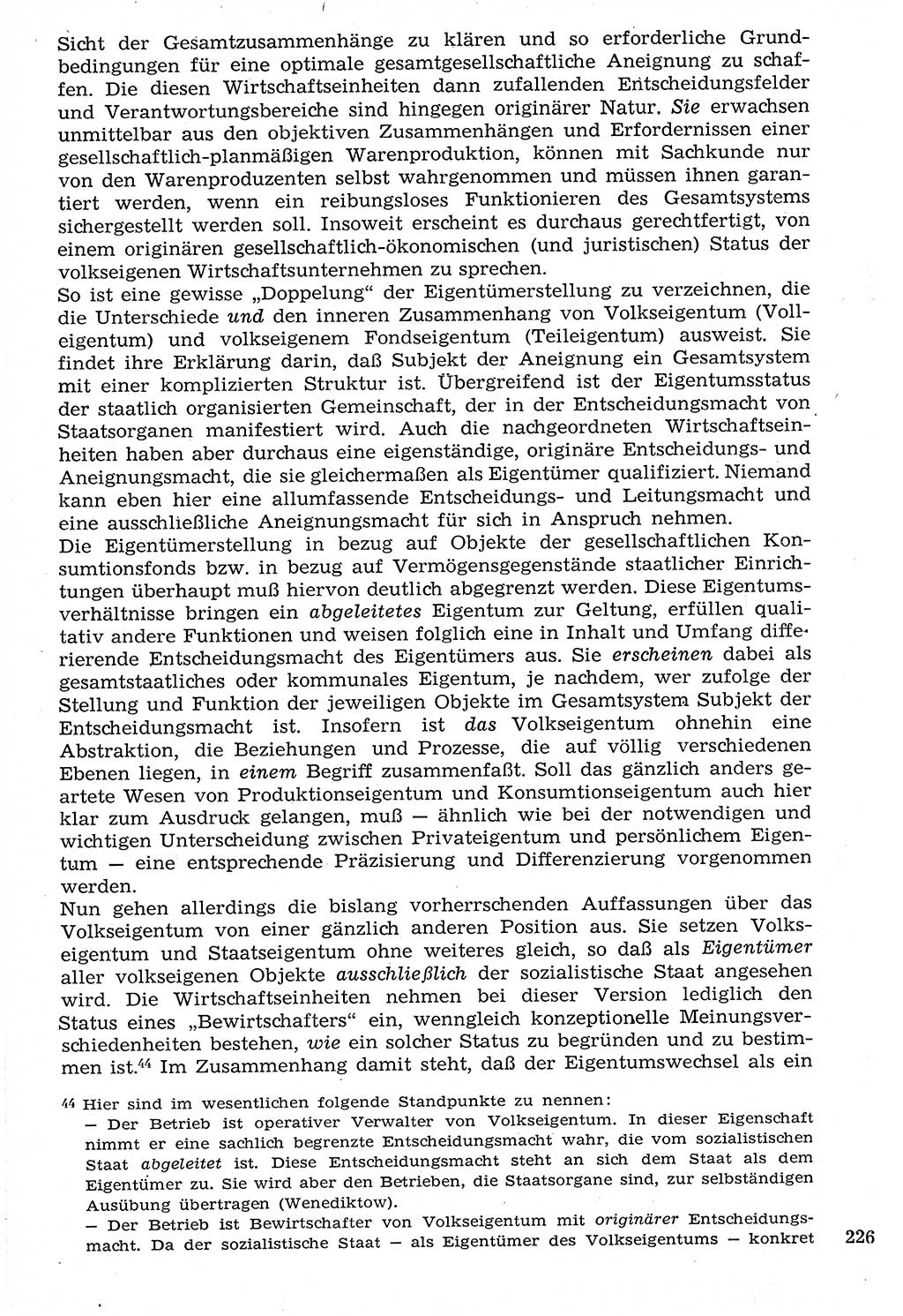Staat und Recht (StuR), 17. Jahrgang [Deutsche Demokratische Republik (DDR)] 1968, Seite 226 (StuR DDR 1968, S. 226)