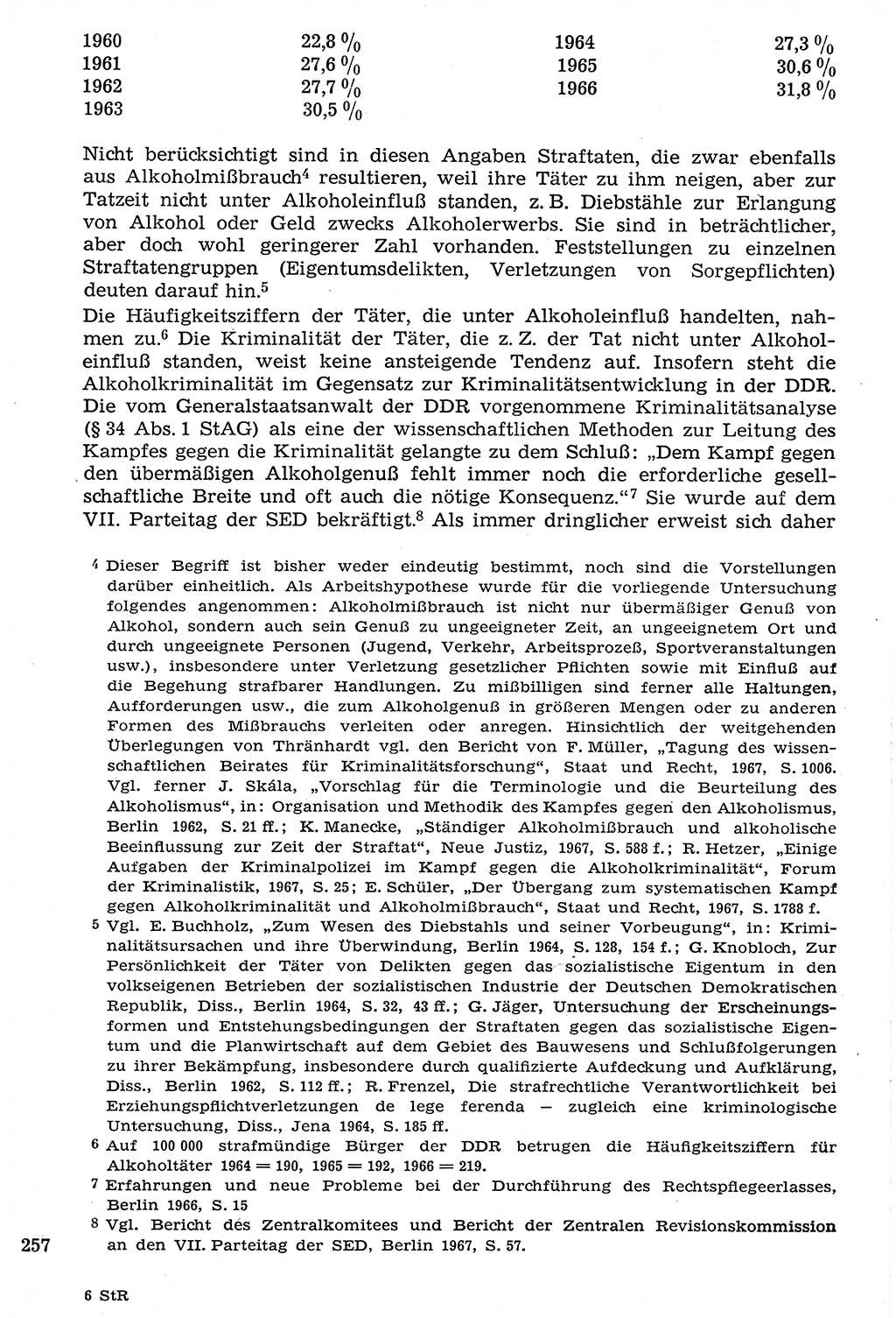 Staat und Recht (StuR), 17. Jahrgang [Deutsche Demokratische Republik (DDR)] 1968, Seite 257 (StuR DDR 1968, S. 257)