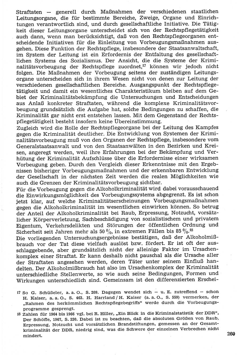 Staat und Recht (StuR), 17. Jahrgang [Deutsche Demokratische Republik (DDR)] 1968, Seite 260 (StuR DDR 1968, S. 260)