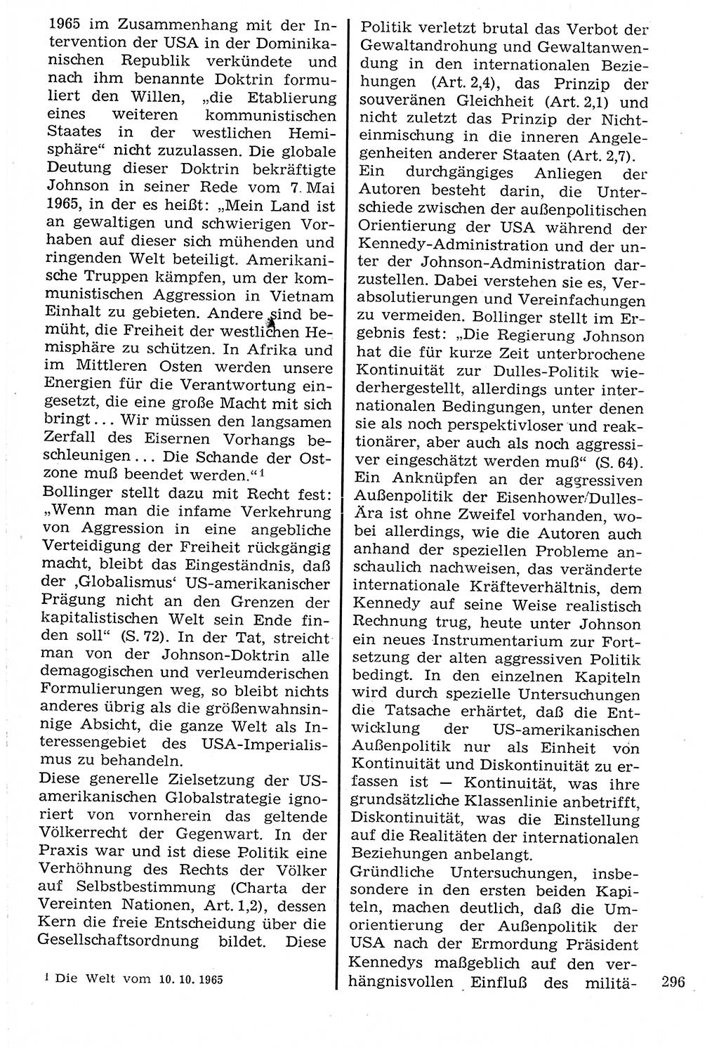 Staat und Recht (StuR), 17. Jahrgang [Deutsche Demokratische Republik (DDR)] 1968, Seite 296 (StuR DDR 1968, S. 296)