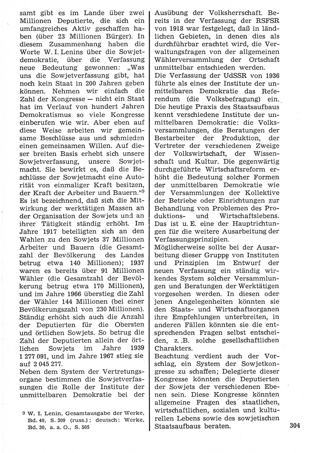 Staat und Recht (StuR), 17. Jahrgang [Deutsche Demokratische Republik (DDR)] 1968, Seite 304 (StuR DDR 1968, S. 304)