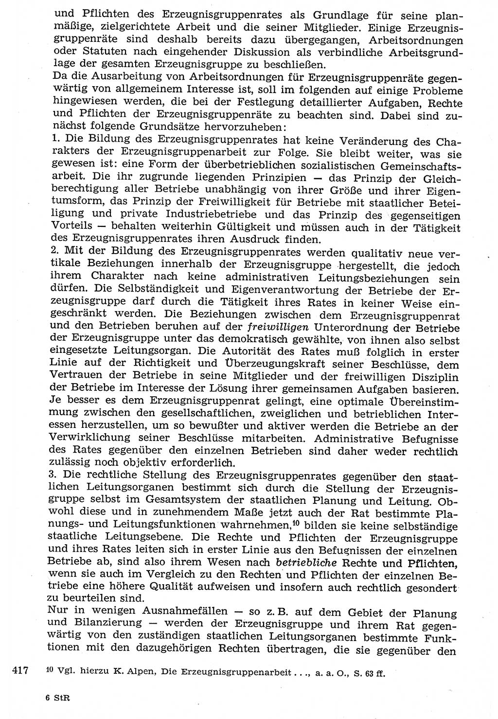 Staat und Recht (StuR), 17. Jahrgang [Deutsche Demokratische Republik (DDR)] 1968, Seite 417 (StuR DDR 1968, S. 417)