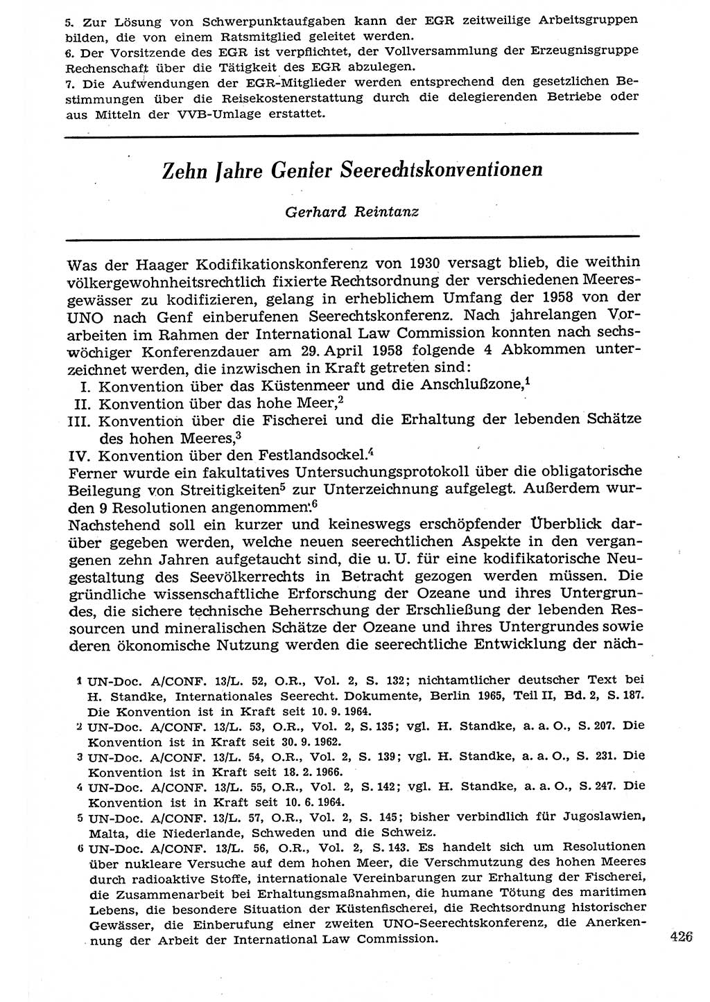 Staat und Recht (StuR), 17. Jahrgang [Deutsche Demokratische Republik (DDR)] 1968, Seite 426 (StuR DDR 1968, S. 426)