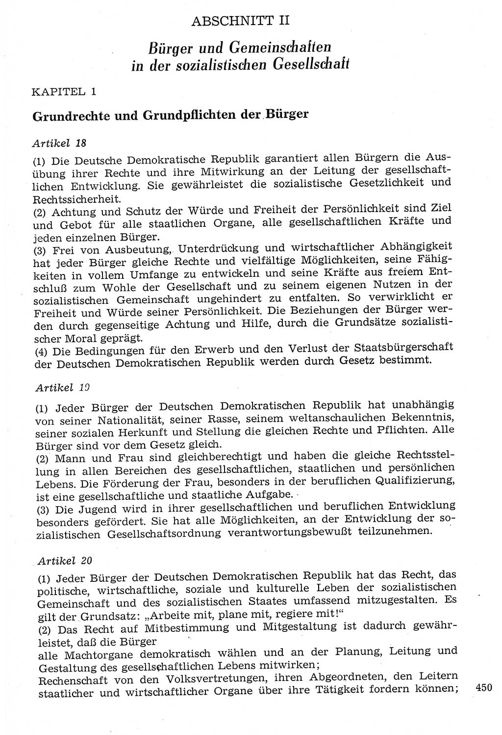 Staat und Recht (StuR), 17. Jahrgang [Deutsche Demokratische Republik (DDR)] 1968, Seite 450 (StuR DDR 1968, S. 450)