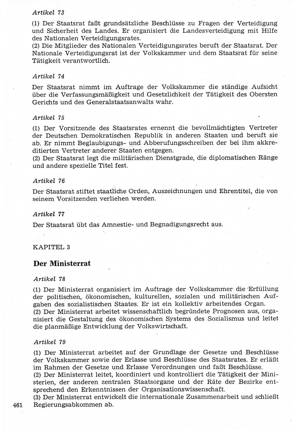 Staat und Recht (StuR), 17. Jahrgang [Deutsche Demokratische Republik (DDR)] 1968, Seite 461 (StuR DDR 1968, S. 461)