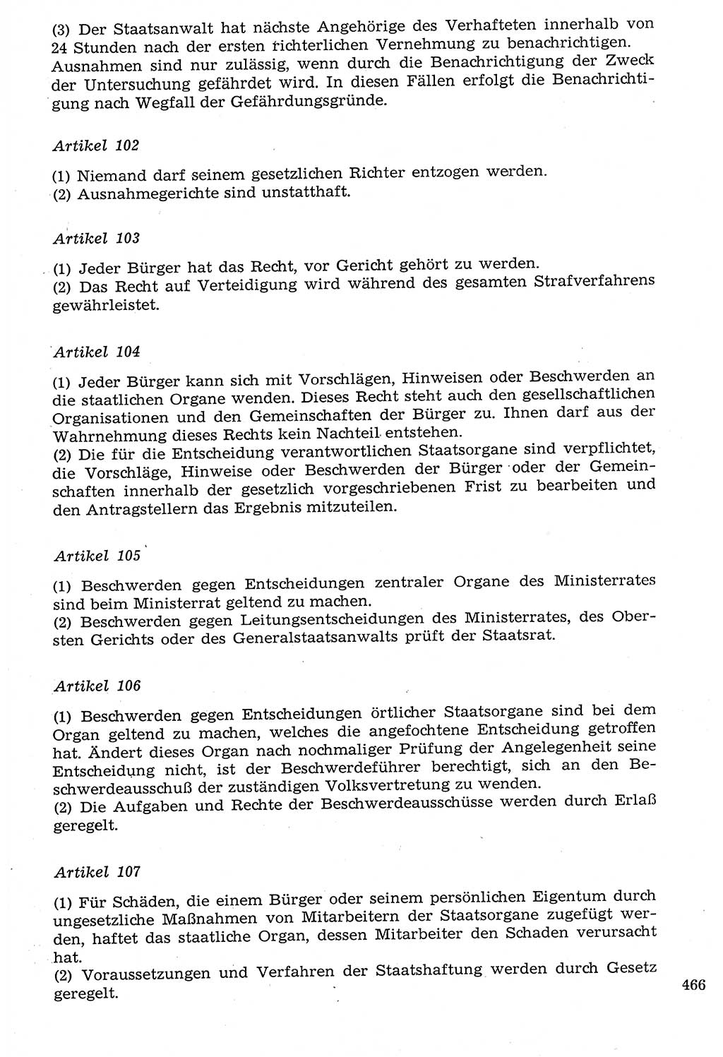 Staat und Recht (StuR), 17. Jahrgang [Deutsche Demokratische Republik (DDR)] 1968, Seite 466 (StuR DDR 1968, S. 466)